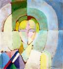 Portrait of Madame Heim - 1926 Art Print