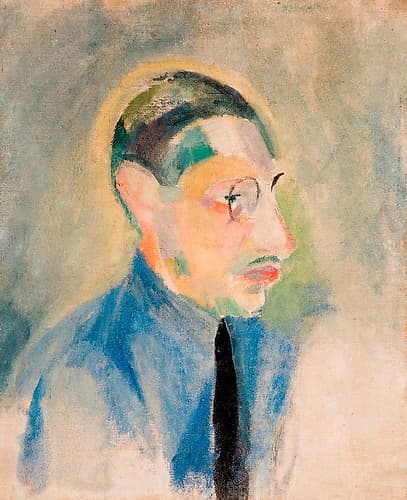 Portrait of Stravinsky 1918 European Print