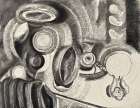 Portuguese still life 1915 Art Print