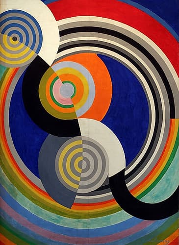 Rhythm no 2, decoration for the tuileries room, 1938 Art Print