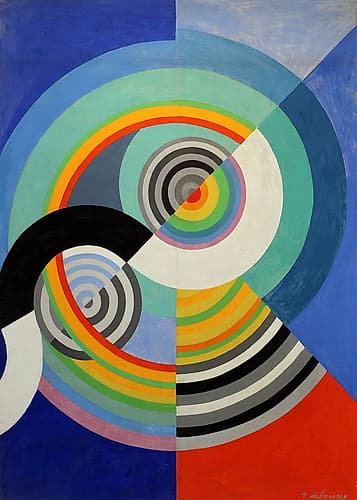Rhythm no 3, decoration for the tuileries room, 1938 Art Print