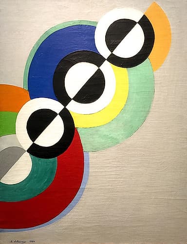 Rhythms 1934 Abstract Art Print