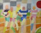 Runners 1924 Art Print