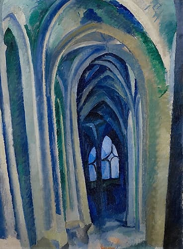 Saint Severin No. 2 1910 Architecture Print