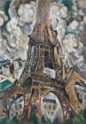 The Eiffel Tower 1910 Art Print