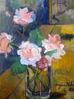 Bouquet of Roses 1936 Art Print