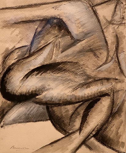 I Want to fix Human Forms in Motion, 1913 II Art Print