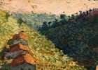 Landscape with Houses, 1908 Art Print