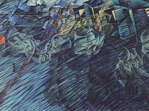 Movements II - The Walking Ones 1913 Abstract Art Print