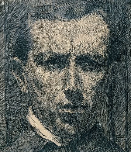 Self-Portrait 1910 European Print