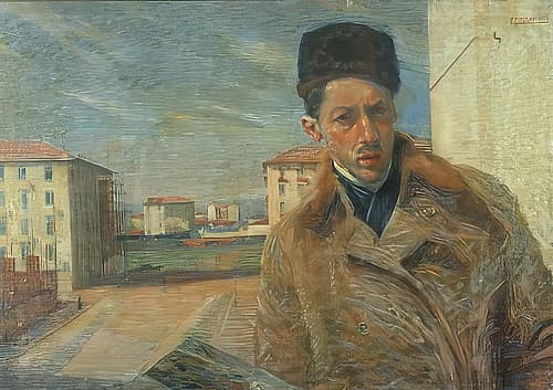 Self-portrait, Pinacoteca di Brera, Milan Art Print