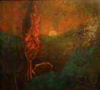 Sunset Landscape with Sheep, 1906 Art Print