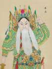100 Portraits of Peking Opera Characters 6 Art Print