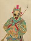 100 Portraits of Peking Opera Characters 9 Art Print