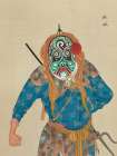 100 Portraits of Peking Opera Characters 22 Art Print