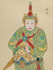 100 Portraits of Peking Opera Characters 33 Art Print
