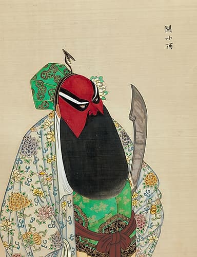 100 Portraits of Peking Opera Characters 38 Figurative Print