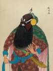 100 Portraits of Peking Opera Characters 54 Art Print