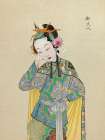 100 Portraits of Peking Opera Characters 55 Art Print