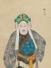 100 Portraits of Peking Opera Characters 56 Art Print