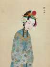 100 Portraits of Peking Opera Characters 60 Art Print