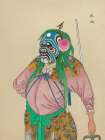100 Portraits of Peking Opera Characters 67 Art Print