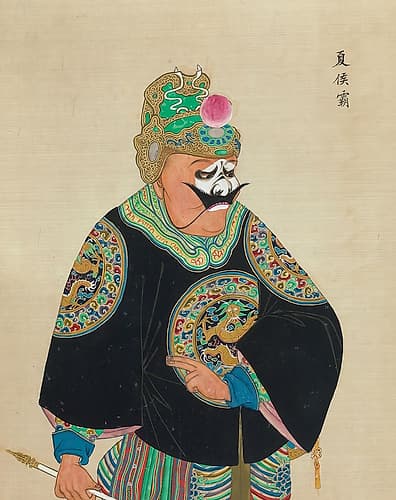 100 Portraits of Peking Opera Characters 70 Art Print