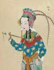 100 Portraits of Peking Opera Characters 72 Art Print