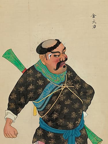 100 Portraits of Peking Opera Characters 74 Figurative Print