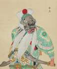 100 Portraits of Peking Opera Characters 93 Art Print