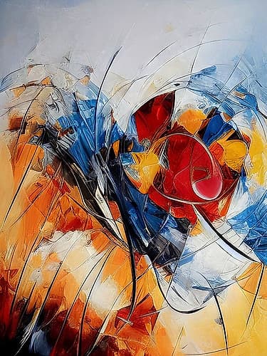 Certain Kind of Feeling Abstract Art Print