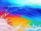 Chromatic Waters Art Print