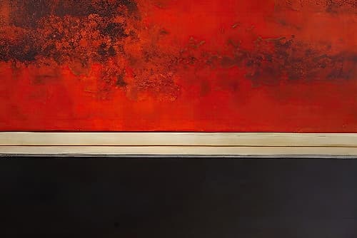 Crimson to Coal Art Print