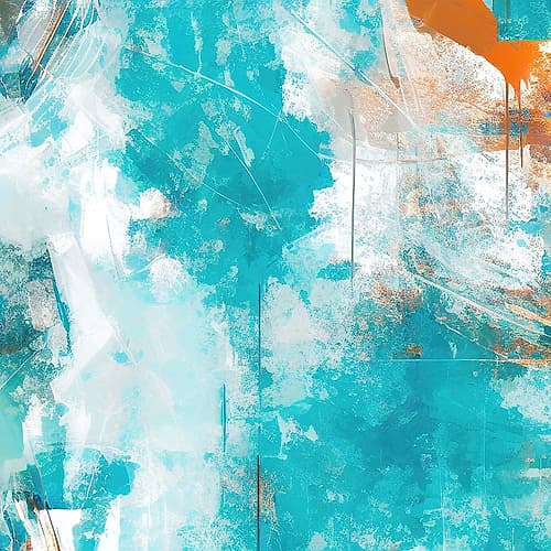 Familiar Sights Abstract Art Print