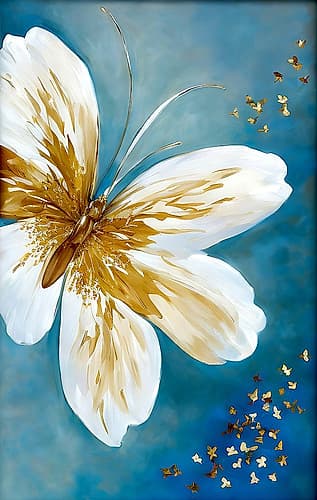 Flutter By Art Print