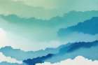 Layers of Hills Art Print