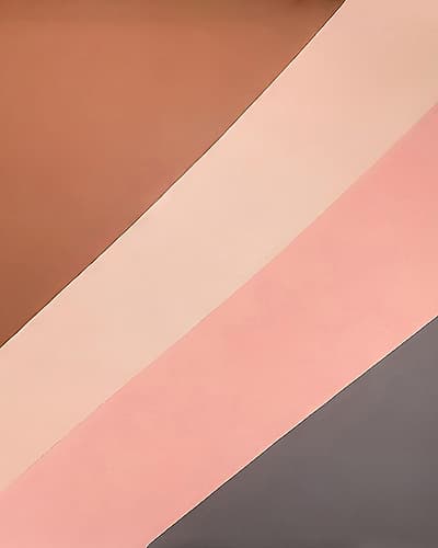 Pink Beige and Brown Art Print