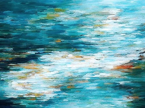 Playing Field Abstract Art Print