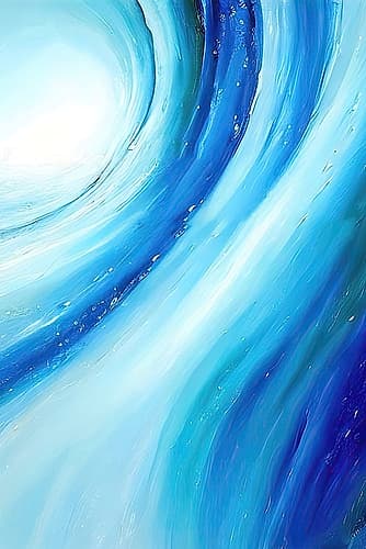 Portal to the Wormhole Abstract Art Print