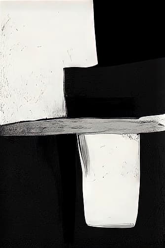 the Upside of Down Abstract Art Print
