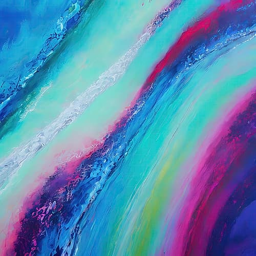 Undoing Abstract Art Print