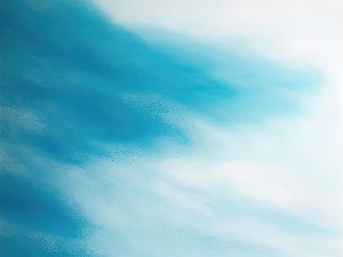 Wisps of Clouds Abstract Art Print