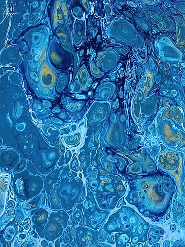 Azurite Art Print
