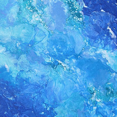 Ebb and Flow Abstract Art Print