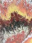 Lava Splash Art Print