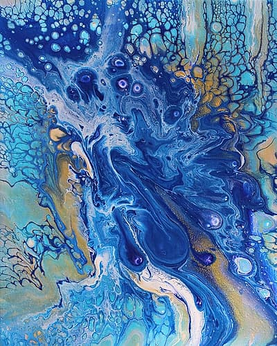 Living Seas Abstract Art Print