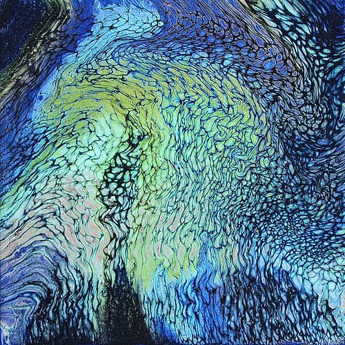 Mermaids Dream Abstract Art Print