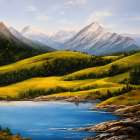 Heavenly Vista Art Print