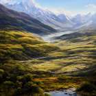 Journey to Rivendell Art Print