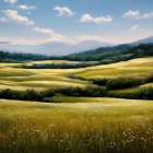 Tall Grass Meadow Art Print